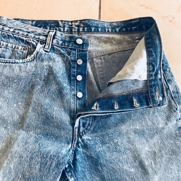 Vintage 1980’s Levi’s 501 Stonewashed Jeans - Picture 5 of 8